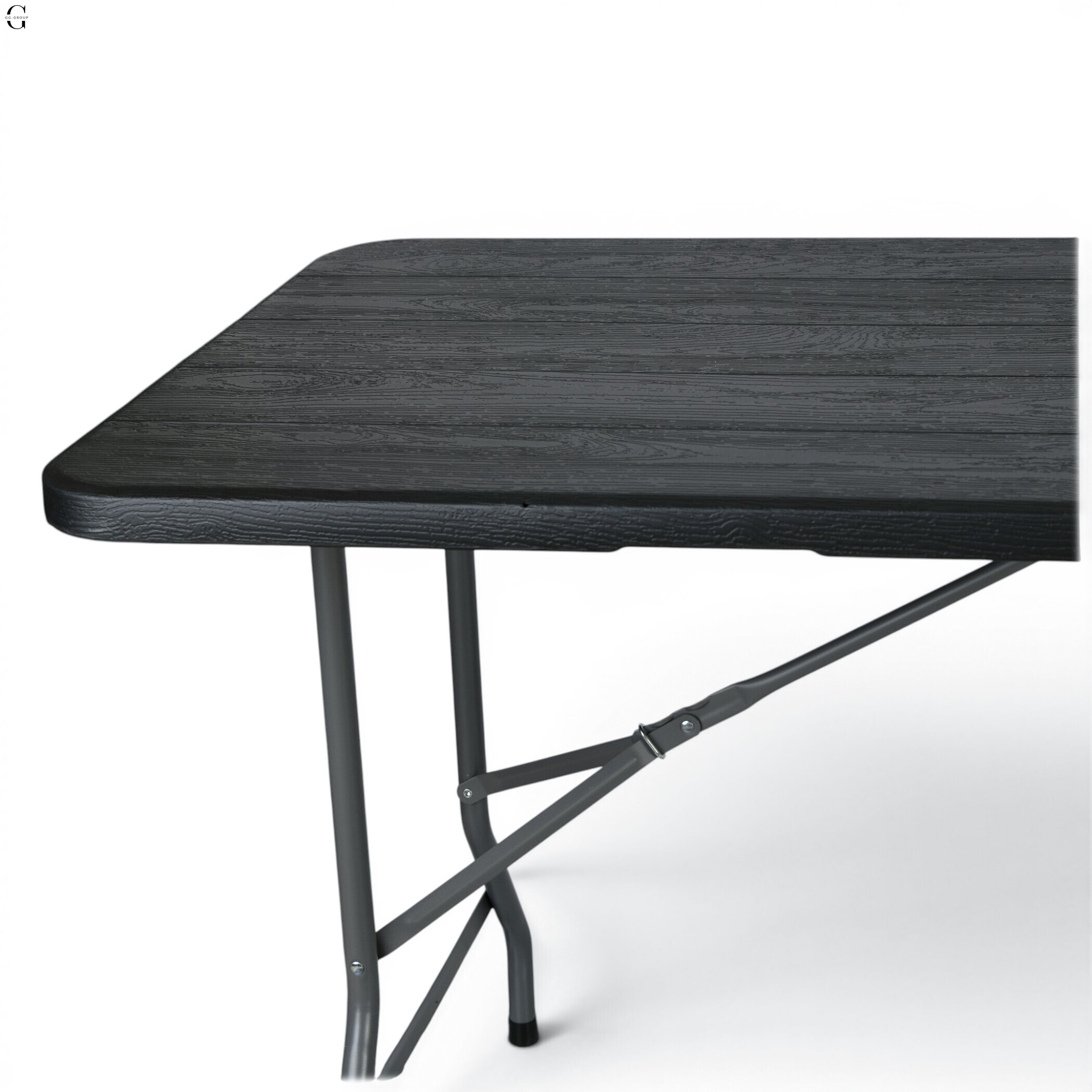 Професійний складний стіл 180×75×70 см, HDPE, для заходів